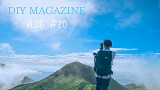 【Vlog】「夏」を楽しむ｜雲の中を歩く｜阿蘇キャンプ｜九重登山｜DIYの資材到着