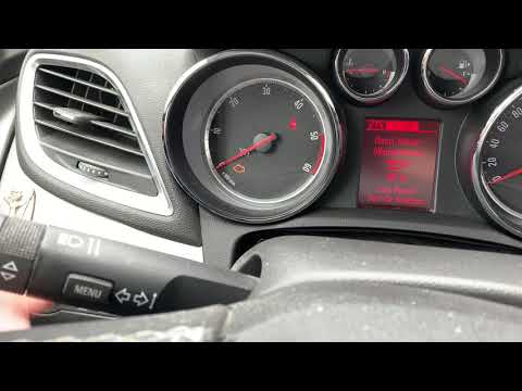 Mokka A: Reset der Motoröllebensdauer Anzeige