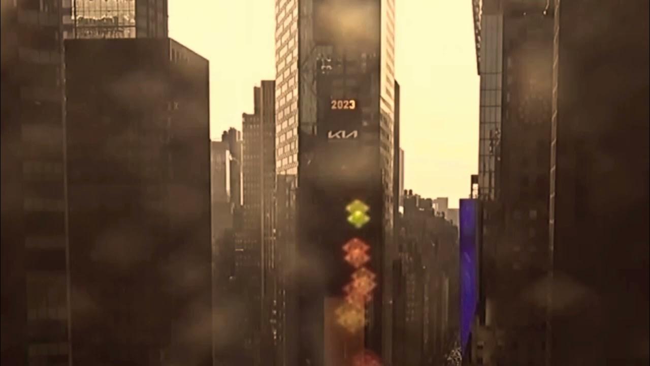 Numerals “2023” on top of One times Square! YouTube