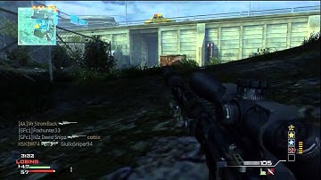 MW3 2:30 min Sniper Moab with RSASS Interchange rushing HD