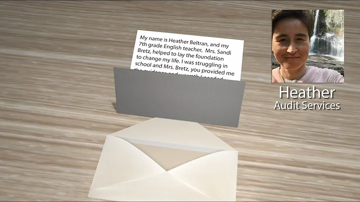 Teacher fan letter: Thanks to Mrs. Bretz