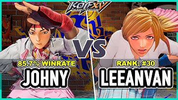 KOF XV 🔥 Johny (Yuri/Iori/B.Jenet) vs Leeanvan (Luong/B.Jenet/Whip) 🔥 Steam