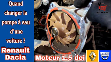 Quand changer la pompe à eau Clio 4 ?