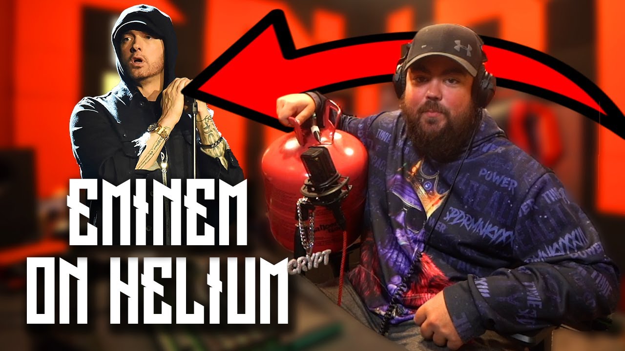 RAPPING EMINEM SONGS ON HELIUM YouTube