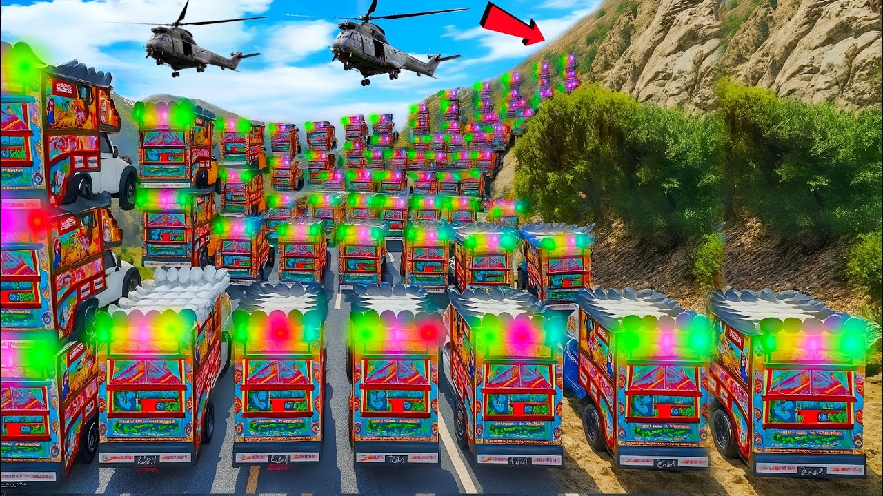 GTA-5 मोटू और पतलू कालिया बंदरो ने 1000.6x6 RK डीजे चोरी कर लिए ?😲😫😳 Story video With पहाड़ी रास्ता