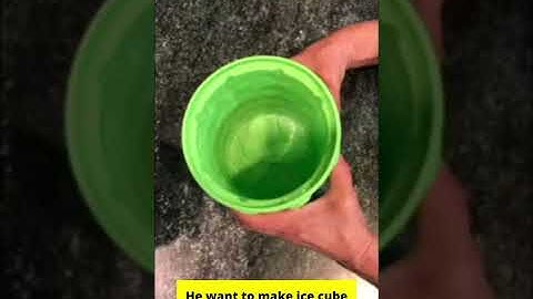He wants to make ice cube differently 🤩 ► TMS6 #Shorts