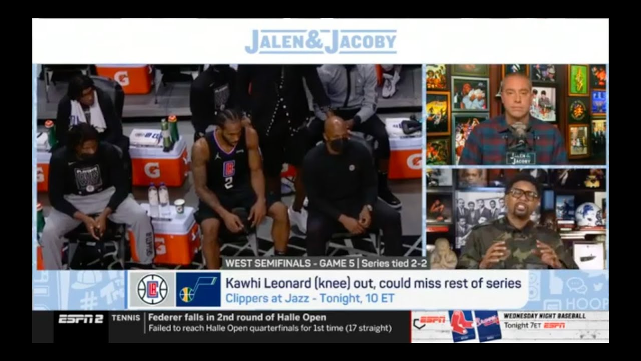 Jalen Jacoby Jalen Rose Clippers title hopes are over Kawhi out of series Suns Chris Paul out Covid