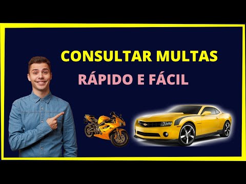 Vídeo: Como Checar Multas Na Internet