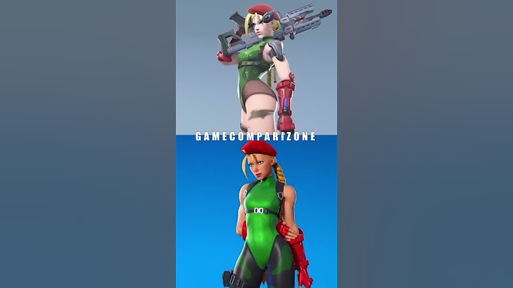 Fortnite vs Overwatch 2 STREET FIGHTER skins comparison