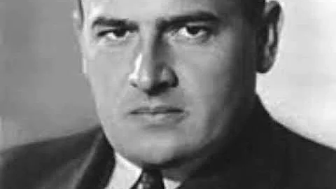 Nuremberg Trial Day 111 (1946) Hans Frank Cross, T...