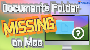 Documents Folder Missing on Mac | 4 Ways to Restore Now
