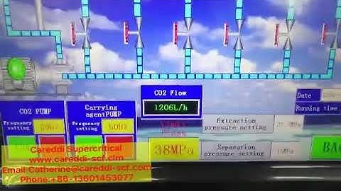 38Mpa working pressure Supercritical co2 machine for hemp CBD oil extraction