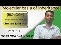 Lec-13 molecular basis of inheritance(class 12th &amp; NEET UG)English+Hindi medium( BY-PANKAJ KASHYAP)