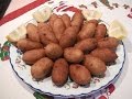 “KOUPES” - PASTE FILLED WITH MINCED PORK -  STAVROS' KITCHEN - GREEK AND CYPRIOT CUISINE
