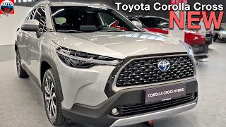 All NEW 2024 Toyota Corolla Cross Hybrid - Visual REVIEW, Exterior & Interior details