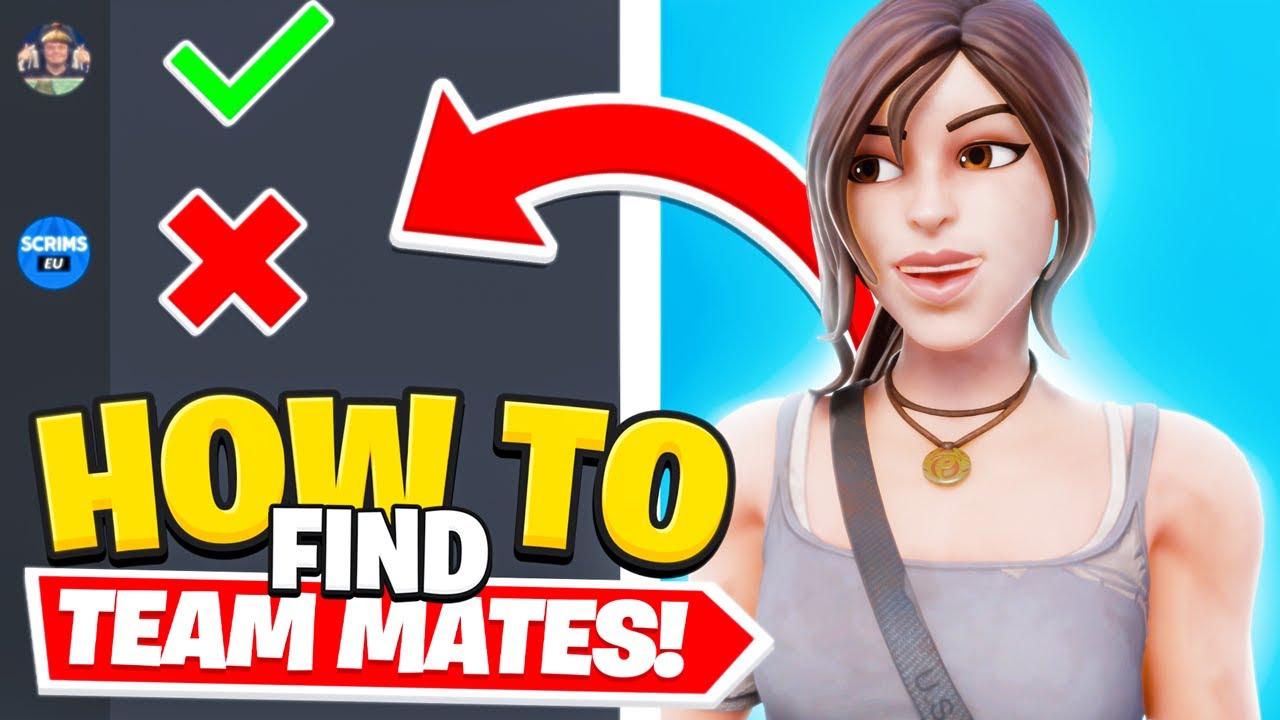 How to find a Trio for FNCS in Fortnite Season 6 (How to find teammates
