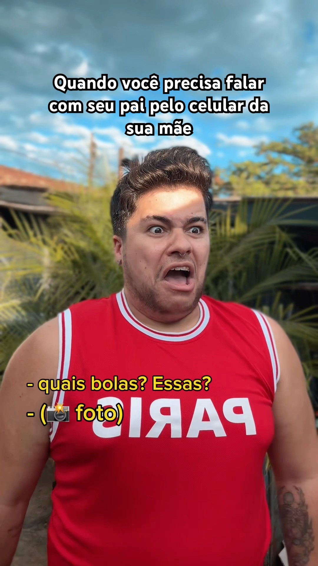 QUANDO VOCÊ PRECISA FALAR COM SEU PAI PELO CELULAR DA SUA MÃE
