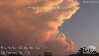 6-21-16 Millersville, PA Storm Lapse