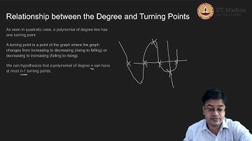 Lec 41 - Graphs of Polynomials: Turning points