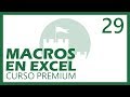 Macros Excel Premium Cap. 29 Botones y Fin de Módulo en VBA @adndc @adanjp