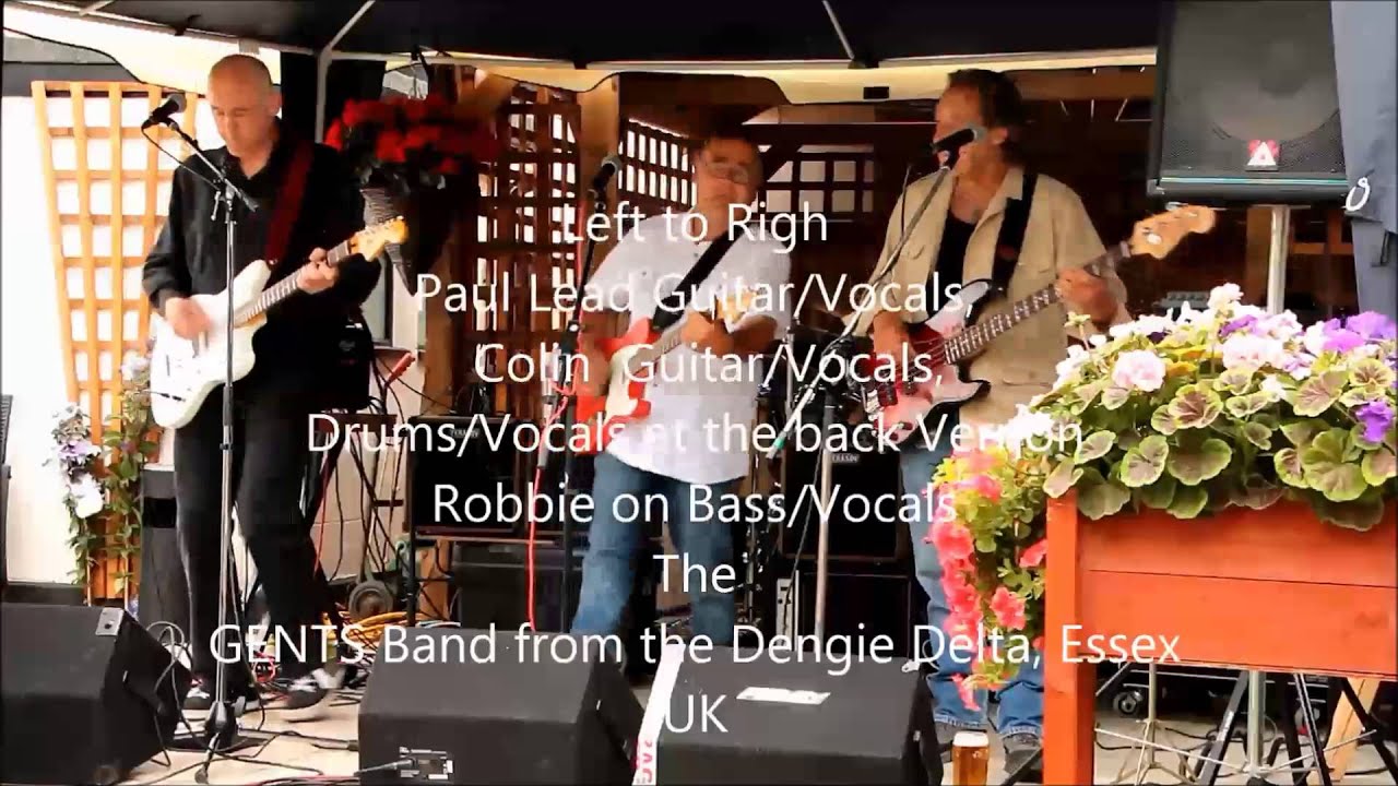The GENTS Band, Essex UK YouTube