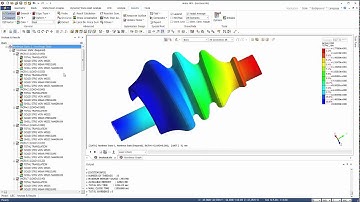 cutting-plane and iso-surface cut to view results in midas NFX