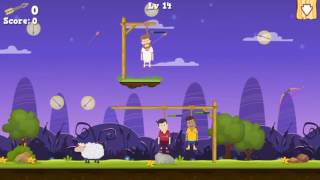 v2 Copy of Angry Birds Clone on Android - Blokstok Bow Rescue Archery 20 sec screenshot 3