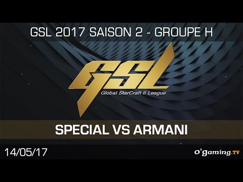 Special vs Armani - GSL S2 - RO32 - Loser's Match - Groupe H - Starcraft 2
