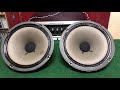 オーディオ試聴動画 PIONEER 20cm フルレンジスピーカー