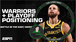 What’s up with the Warriors?! The East & West’s race for 6th 🍿 | The Lowe Post