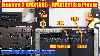 Realme 2 CPH1853 RMX1805 RMX1811 Isp Pinout | Realme CPH1853 Isp Pinout | Realme RMX1805 Isp Pinout screenshot 4