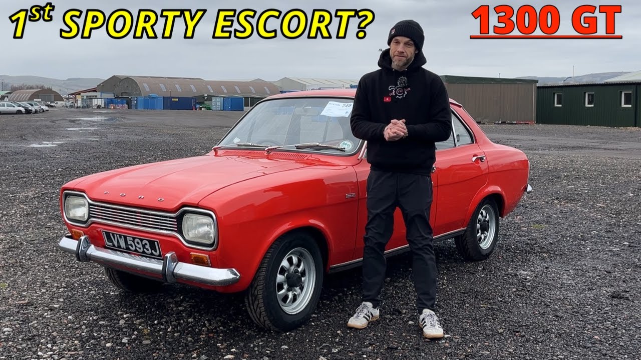 1971 FORD ESCORT MK1 1300 GT DRIVEN - MORRIS LESLIE MOTOR AUCTION