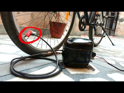How To Make Air With Fridge Compressor