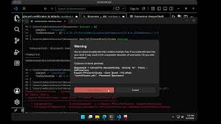 Generating a self-signed certificate with PowerShell