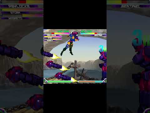 MvC2: Taton y Tati - Sentinel Slow Drones GB to Unique HSF to Plasma Storm 60% Combo .:7.13.25:.