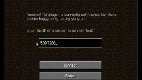 How To Make A Basic Minecraft Server [Beta 1.7.3]