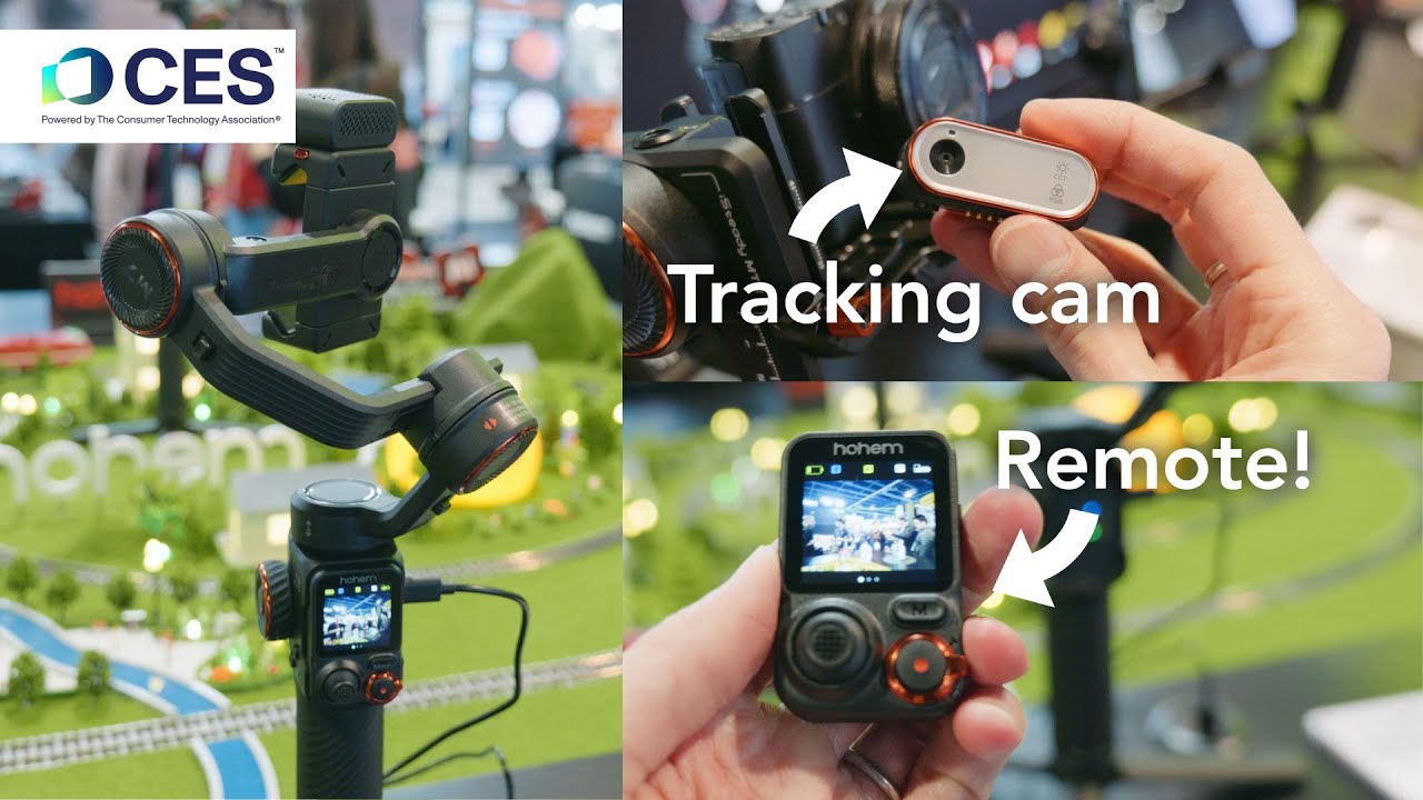 Gimbal Subject Tracking Without App! Hohem at CES 2025