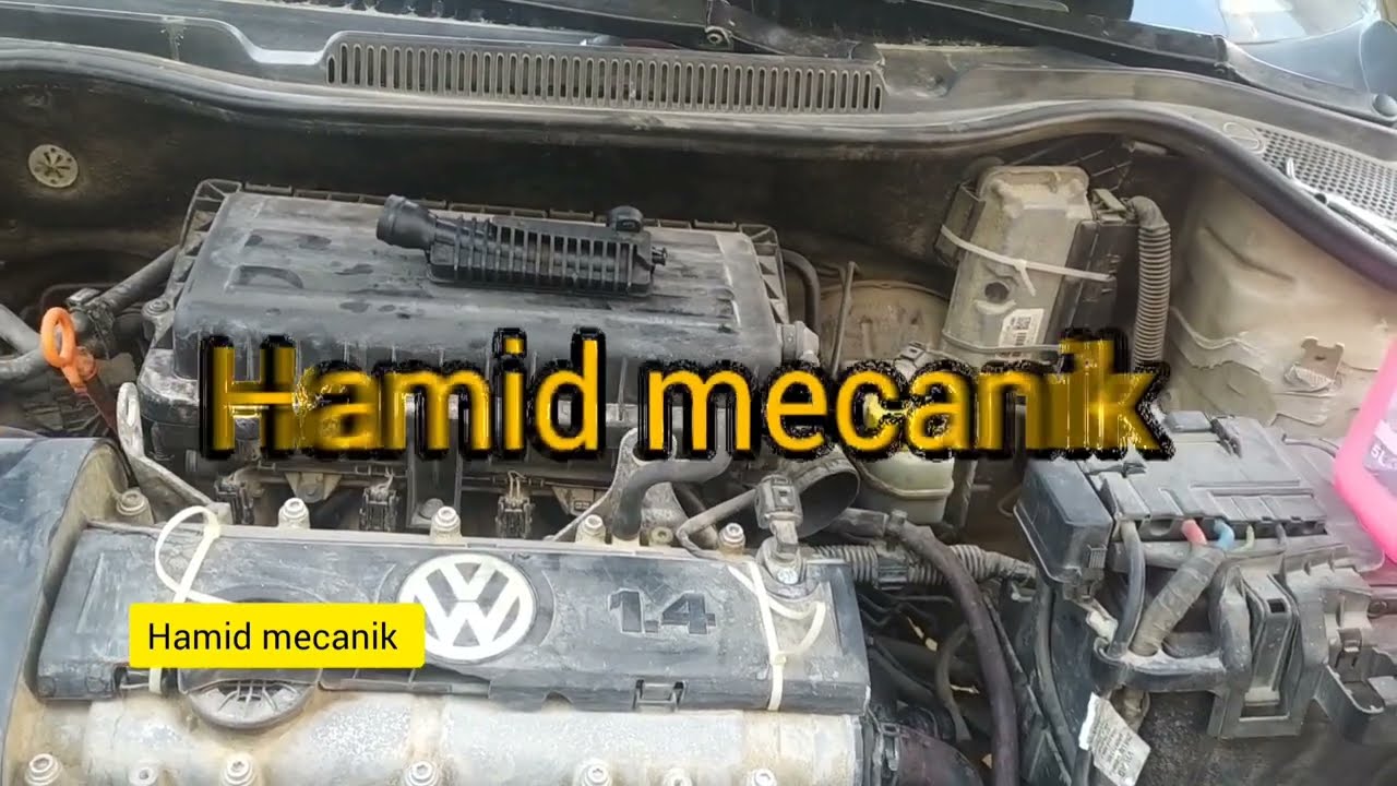 Cause fuite liquide de refroidissement Polo 1.4 essence, سبب تسريب سائل التبريد في محرك بولو