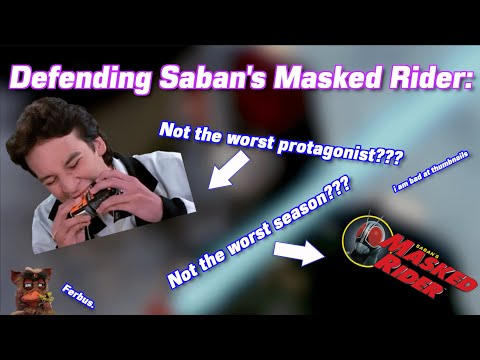 In Defense of Saban's Masked Rider: Terrible, but not THAT terrible