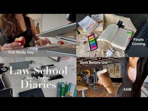 5AM Gym, Law School Stress & Networking with Law Firms | Law School Diaries Ep. 06
