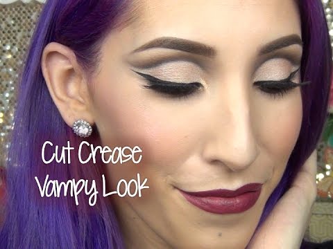 Cut Crease Vamp Look (Lorac Pro Palette) - YouTube
