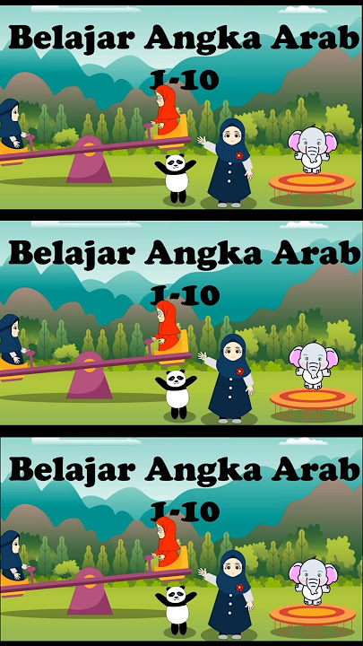 Lagu Anak Islami - Lagu Berhitung Angka Hijaiyah | LAGU ANAK TK DAN PAUD, BELAJAR BAHASA ARAB