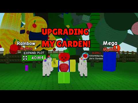 UPGRADING My Garden in Grow A Garden 2