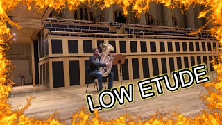 Etude No. 10 From Low Etudes For Tuba - Snedecor