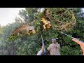 .25 Cal Air Rifle & Speed Boat Monster iguana Hunting! Florida iguana Removal!