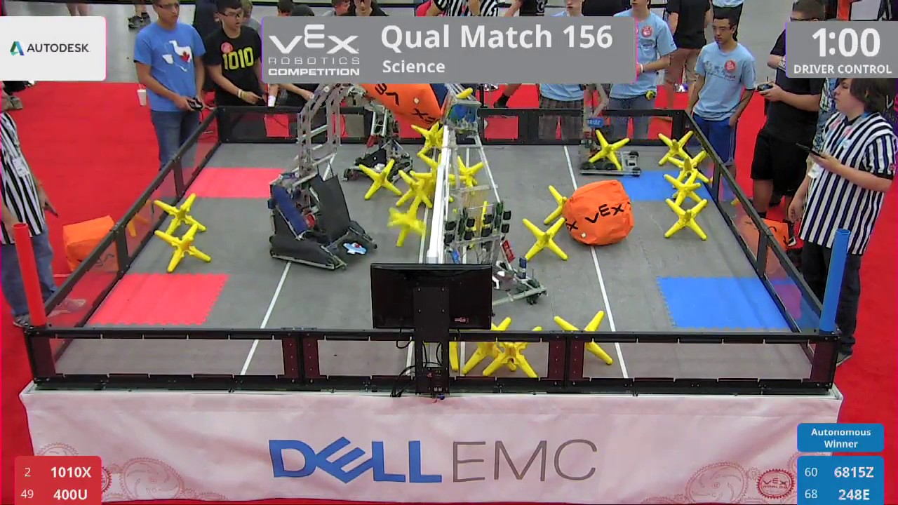 2017 VRC Sci Q156 - 1010X 400U vs 6815Z 248E - 34 to 19