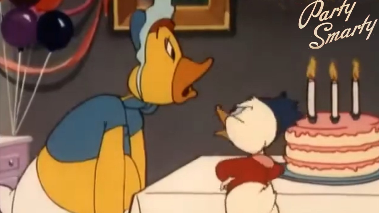 Party Smarty 1951 Noveltoons Famous Studios Cartoon Short Film | Dave Tendlar | Animation Review