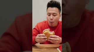 ASMR Eating McDonald’s Burger #ASMR #McDonalds #Mukbang