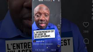 L’ENTREPRENEUR EST UN AGENT DE DÉVELOPPEMENT #motivationsenegal #dakar #mindset