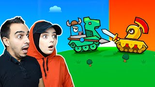 TAŞ DEVRİ TANK SAVAŞ OYUNU !! 😱 screenshot 1